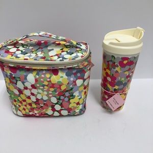Kate Spade Lunch Tote & Thermal cup